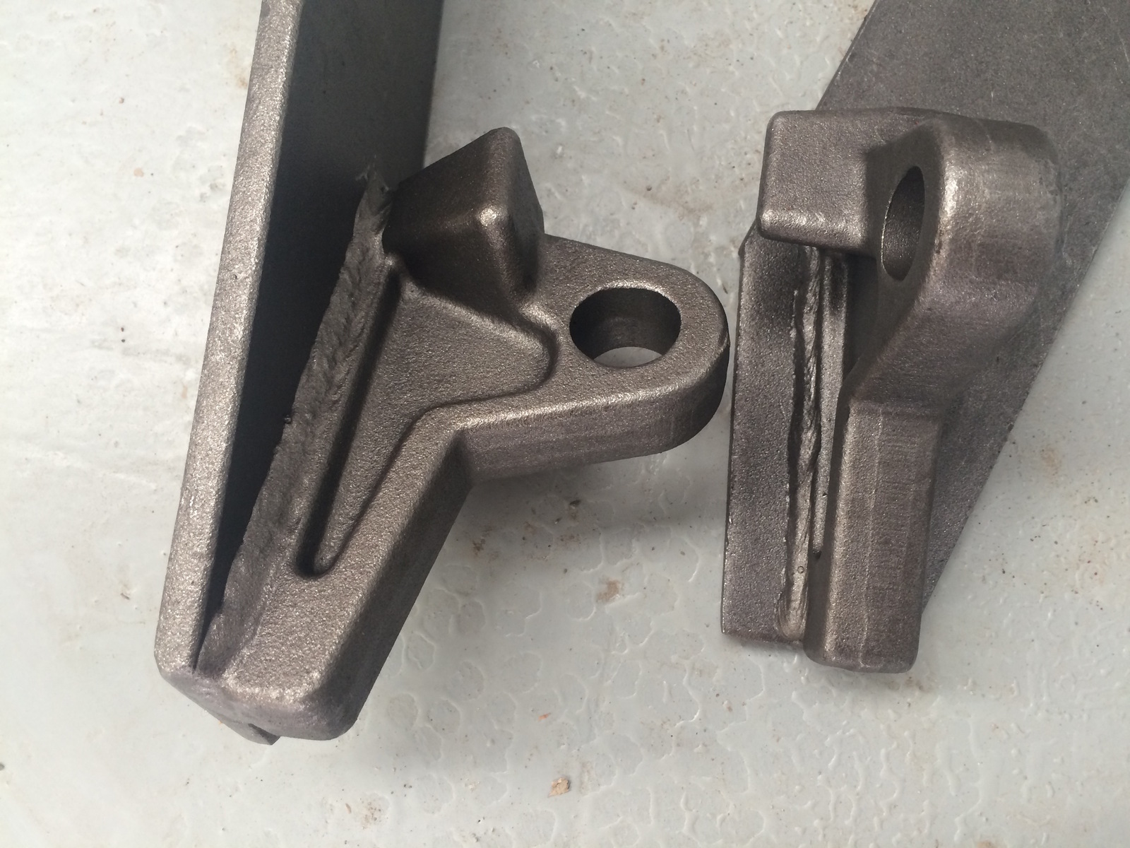 Euro quick hitch brackets