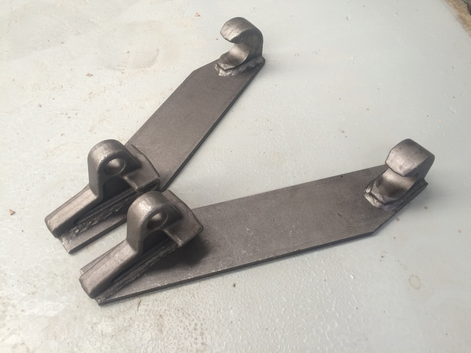 Euro quick hitch brackets