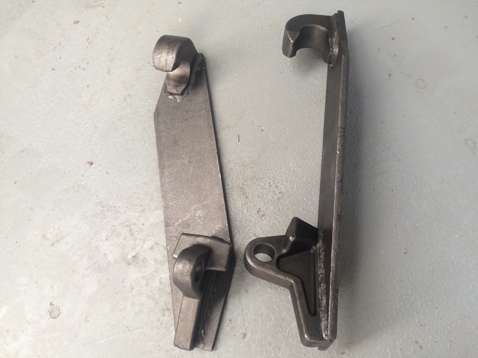 Euro quick hitch brackets
